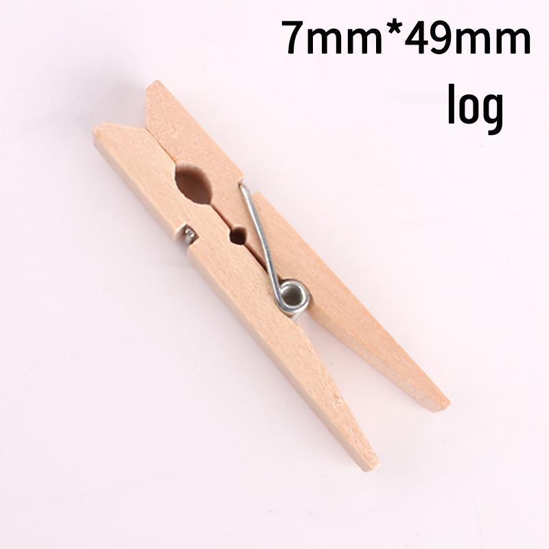 Retro Wooden Photo Clip for DIY Wall Art Decoration