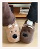 Warm Winter Cartoon Cotton Slippers for Men and Women - Heel Cover, Anti-slip, Suitable for Outdoor Wear