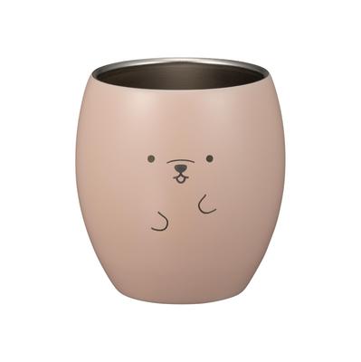 CB Japan Stainless Steel Tumbler, Vacuum Insulated, Double-Walled, 280ml [Dog], Animal Design, ANIBALL