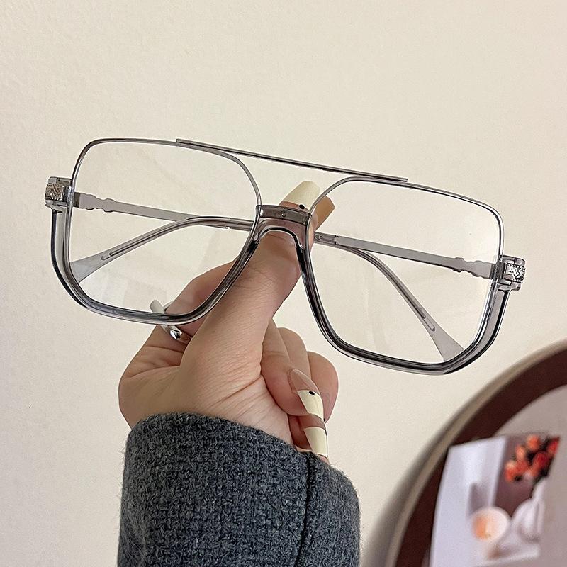 2025 New Vintage Oversized Reading Glasses Men Women Luxury Brand Anti-reflective and Filter Lens Elegant Green Eyeglasses Bril