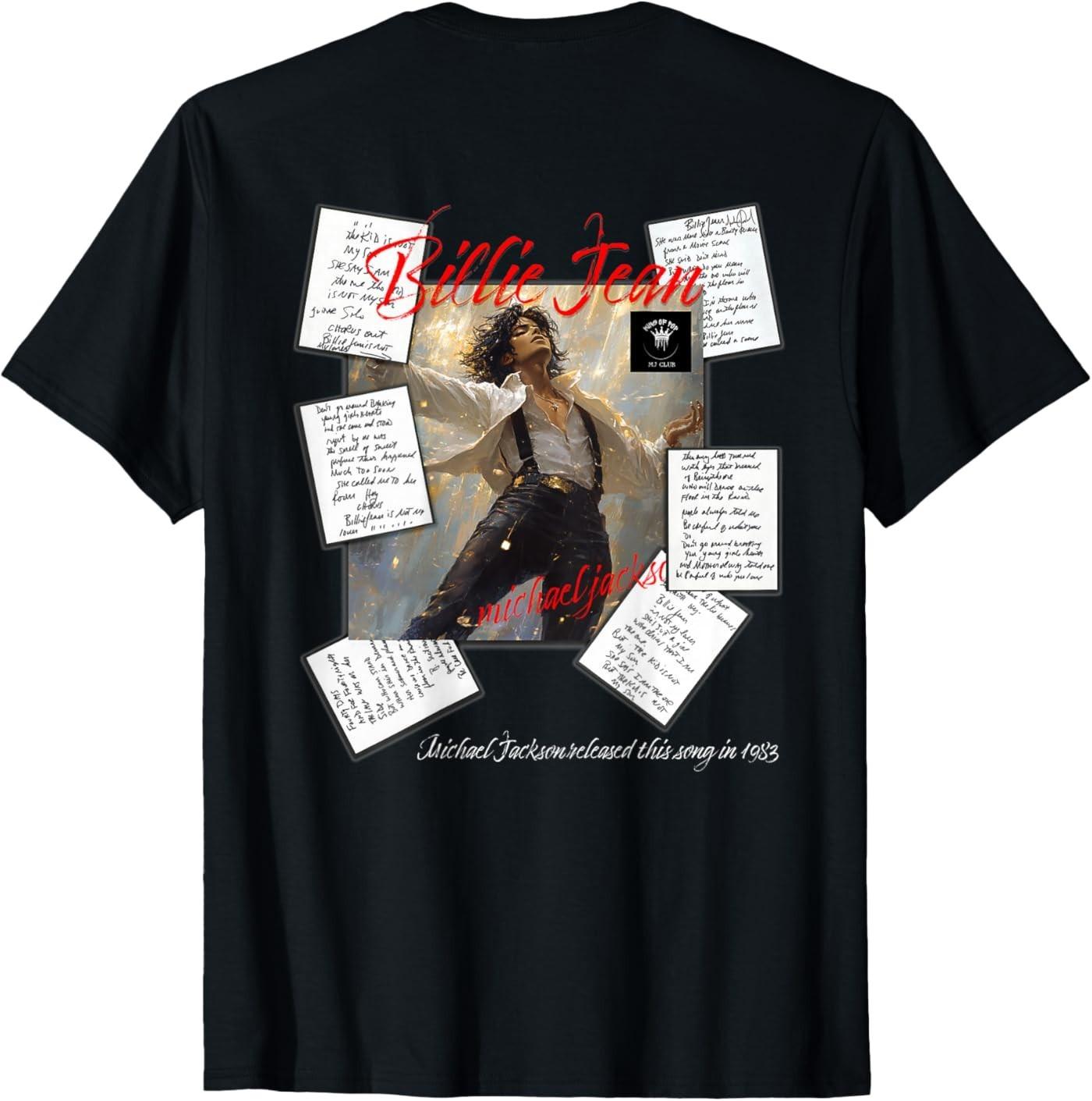 Michael Jackson 022 Back Printed T-Shirt S