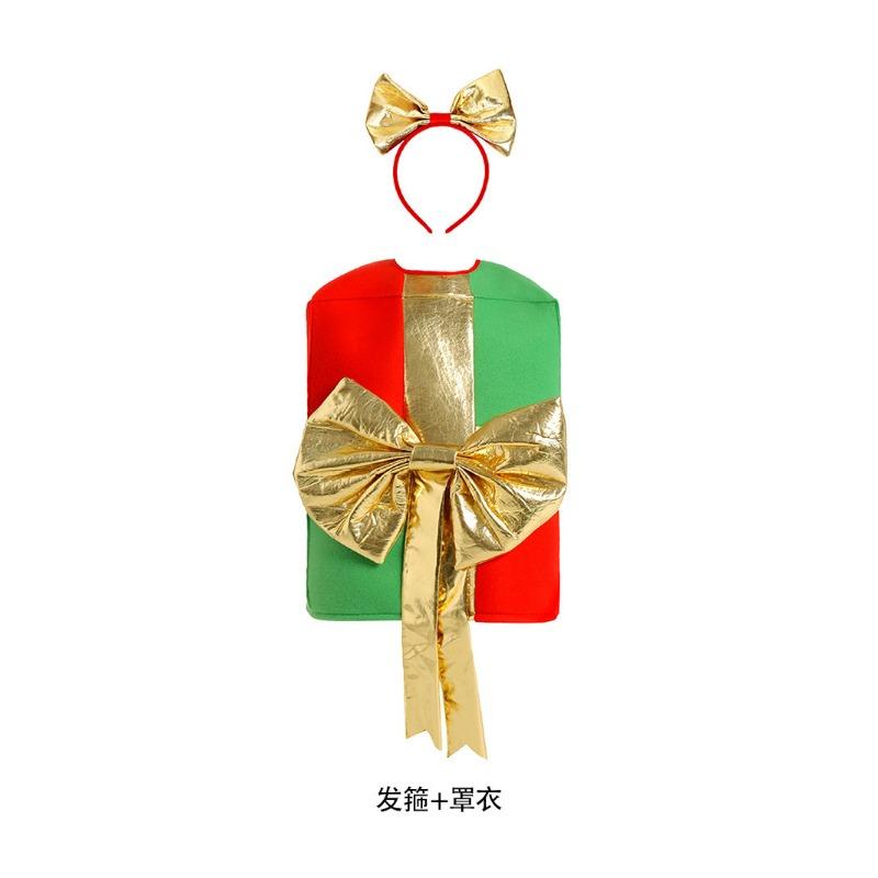 

Christmas costumes, children s costumes Santa gift box costumes Christmas dress up party holiday costumes 140cm