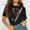 2026 Sommer James Arthur Fische Welttournee 2026 Grafisches Baumwoll Sommer Kurzarm Damen HipHop T-Shirt