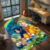 Naruto Uzumaki Home Ornamental Floor Mat, Non Slip Washable Large Area Carpet Rug Gamer Room Bedroom.-TING
