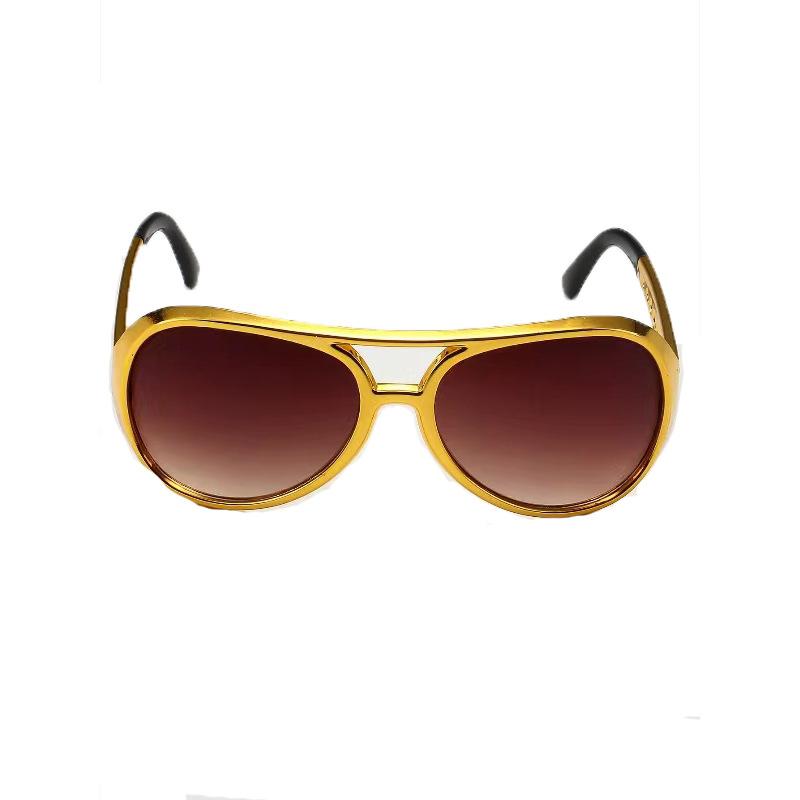 High-Quality New Round Sunglasses Fashion Men Hip Hop Glasses Golden Sunglasses Women Double Beam Eyewear Vintage Sun Glasses
