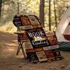 Reading Adventures In Book World Customizable Outdoor Blanket Customize Your Name Ultrasoft Versatile For Picnics Outdoor Travel And Camping Sofa