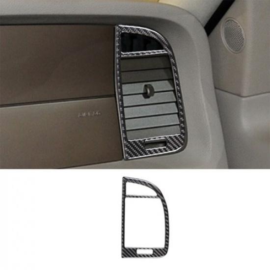 Carbon Fiber Interior Passenger Side Air Vent Cover Trim For Lincoln Navigator