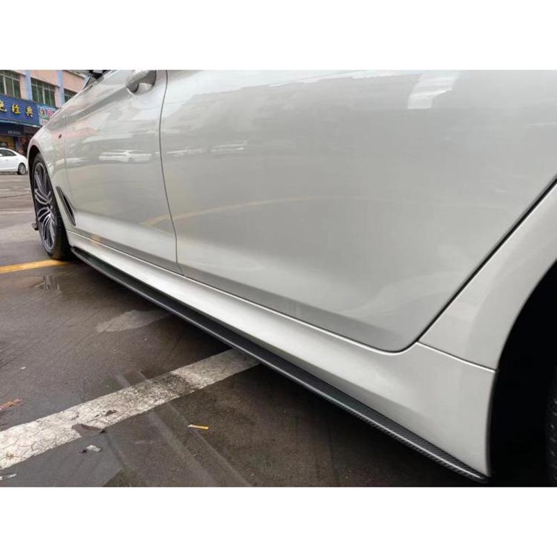 

Compatible with 2010-2016 BMW 5 Series F10/F18: Front Bumper, MP Lip, Side Skirts, Rear Lip Spoiler. Gloss Black