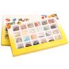 Natural Original Stone Storage Gift Box 24 Kinds of Ore Crystal Rocks Collection Gift for Kids Geology Enthusiast