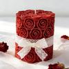 Detailed Rose Designs Silicone Candle Mould For Creating Beautiful Decorative Candle Home