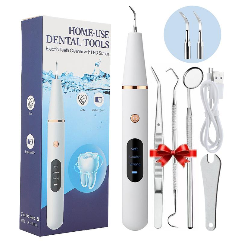 

Ультразвуковой стоматологический очиститель от зубного камня, машина для чистки зубов, инструменты для чистки зубов, средство для удаления пятен от зубного камня, беспроводной очиститель