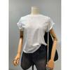C S In The Room maSo Flower Embroidery punChIng ShorT Sleeve T ShirT 2Color C