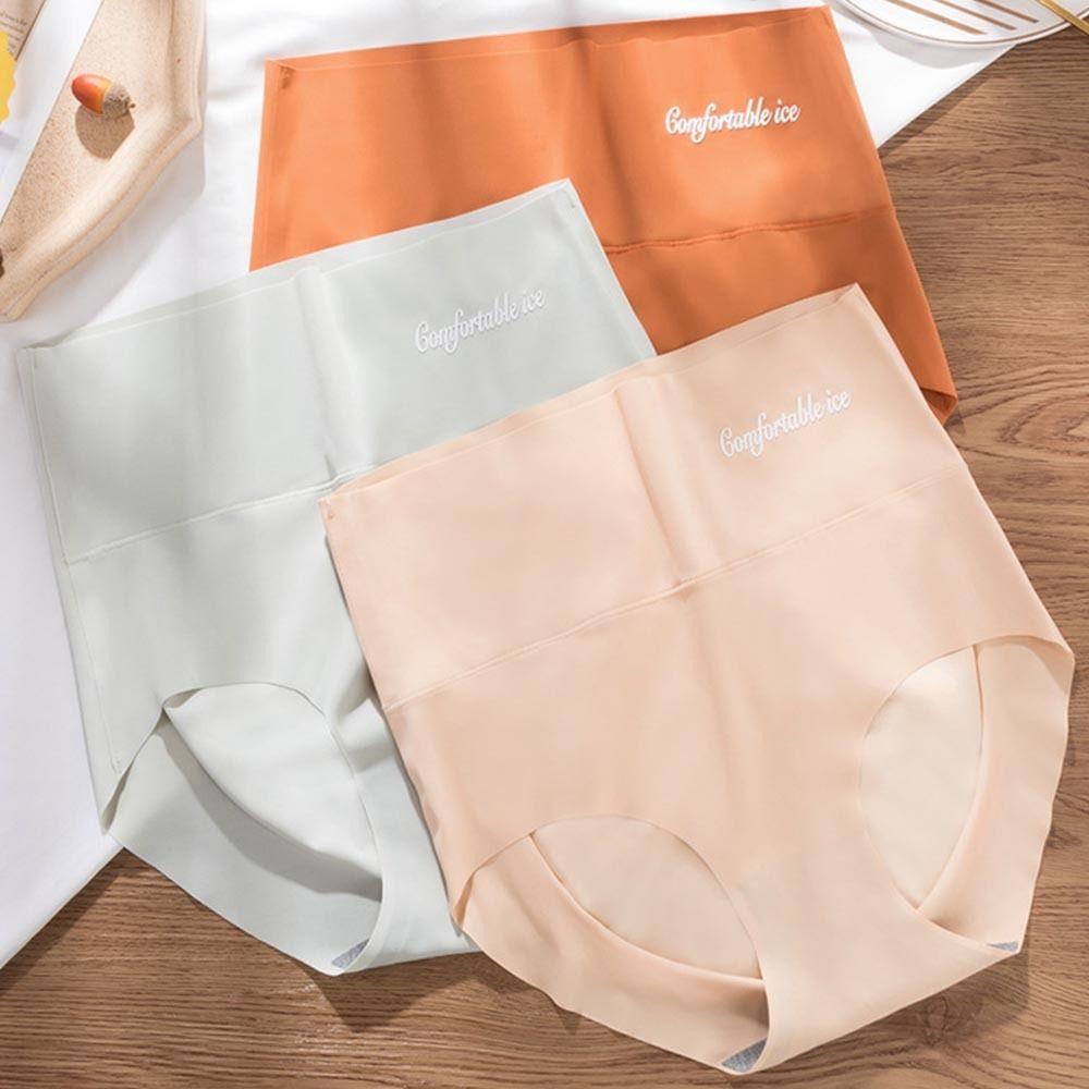 

Buttock Lift Body Shaper Knickers Non-marking Women Briefs Underwear Ice Silk Panties Inner Wear