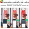 Smart Life Zigbee Human Presence Detector 5.8G/24G Tuya Wifi MmWave Radar Pir Montion Sensor With Luminance Detection