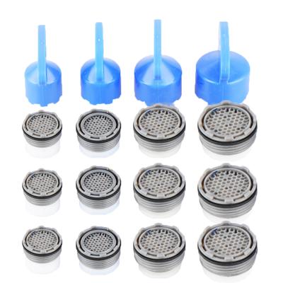 Ingebouwd waterbesparend kraanfilter met installatiesleutel - M16.5/M18.5/M21.5/M24