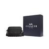 Coach Charter 24 External Magnetic Snap Pocket Signature Coated Canvas And Calfskin Medium Shoulder Crossbody Bag Men Bags Charcoal CR712-CHR
