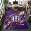 Crystal Velvet Rug Anderlecht FC Print Custom Name Text Floor Mat Home Decor