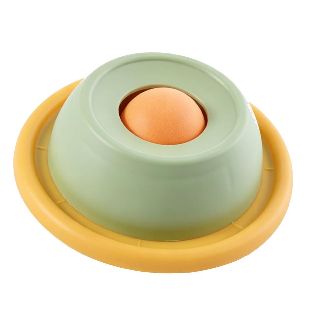 Pet Lick Bowl Cat Slow Feeder Rolling Liquid Treat Dog Dispenser Chew Interactive Anti Chocking Plate for Bone Broth Wet Food