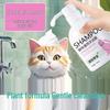 Cat Shower Gel: Flea & Mite Removal, Itch Relief, Deodorizing Kitten Shampoo for Coat Care.