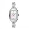 Square Style Fashion Light Luxury Watch Femininity Bracelet Watch Women'S Watch Diamond Strap Women'S Watch