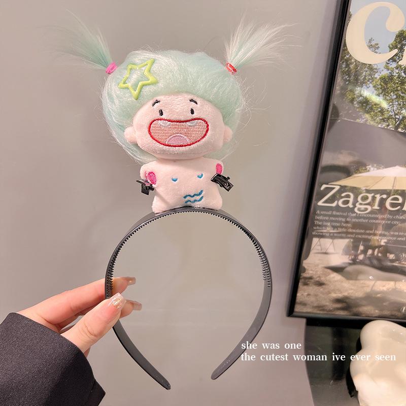 

Плюшевая кукла, ободок для волос в виде куклы-созвездия, симпатичные обручи для волос, головные уборы для косплея, аксессуары для волос Aquarius