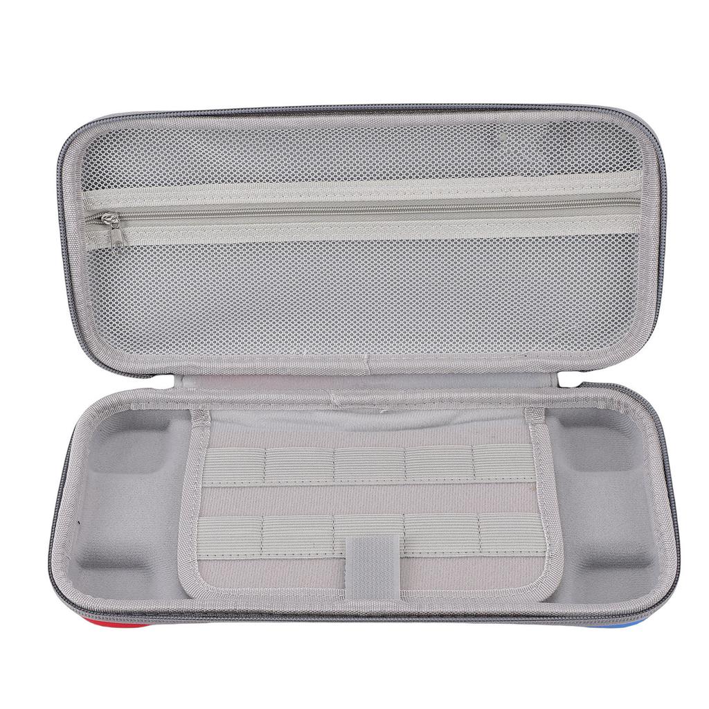 Carrying Case Fit for Switch 2 Game Console and Accessories Hard Shell Travel Storage Bag with 10 Game Card Slots Red