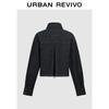 UR Women's Casual Striped Denim Shirt