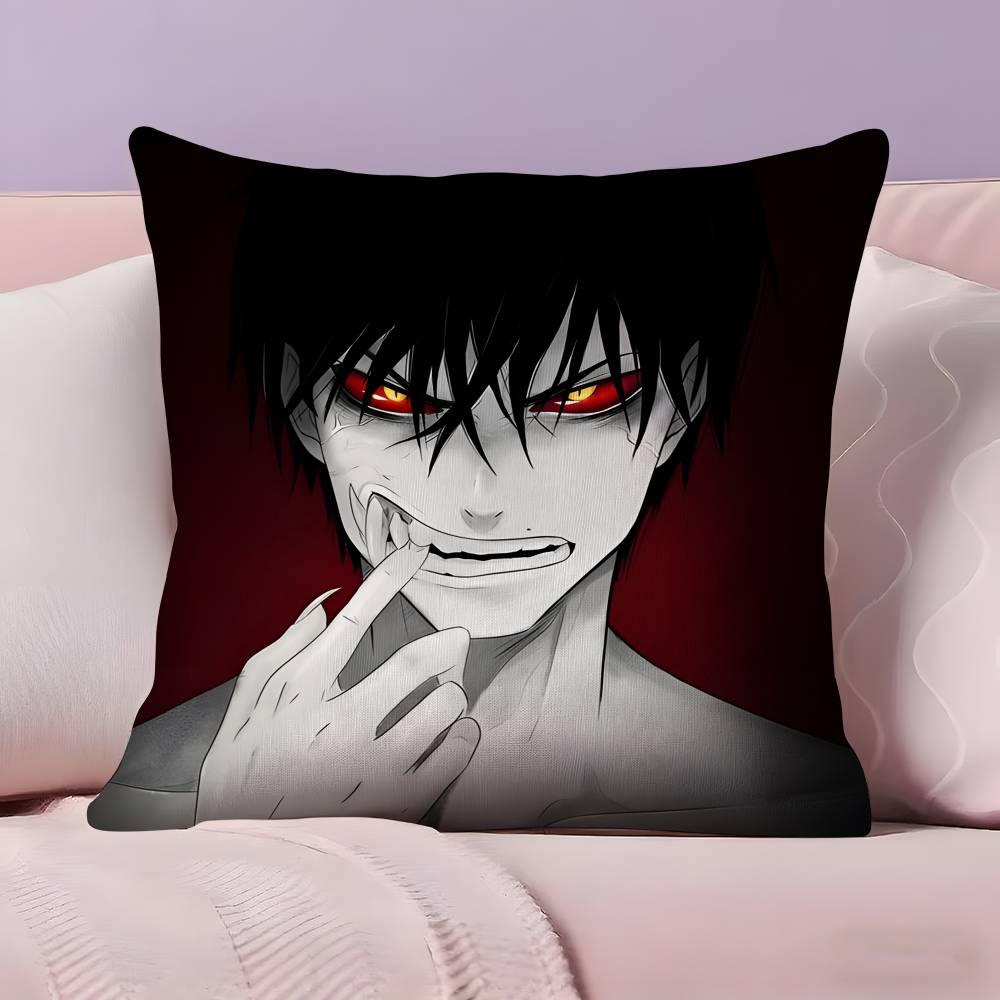 D-DEVILS L-LINE Anime Pillow Case  Ultra Soft Skin Friendly Fabric Cloud Like Comfort & Concealed Zipper