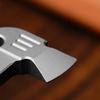 1pc Multifunctional Mini Portable Bottle Opener with Key Ring , Durable Metal EDC Tool for Camping, Hiking & Outdoor Adventures, Compact