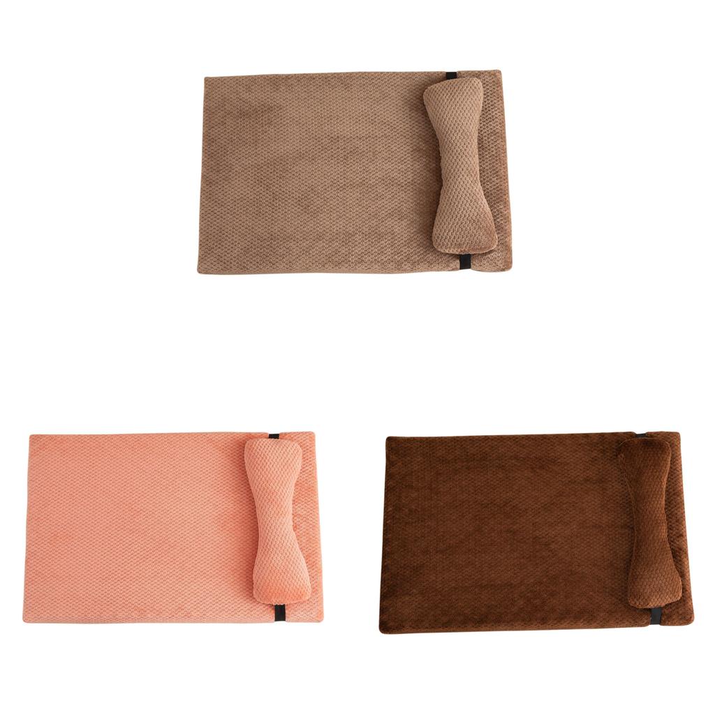 Pet Bed Plush Warm Dog Mat For Indoor Use With Comfortable Design For All Dog Sizes