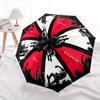 1pc Resident Evil Pattern Umbrella, Fashionable, Personalized, High-Value Folding Umbrella, a Must-Have for Summer, 8-Rib Durable Iron Frame, Tri-Fold