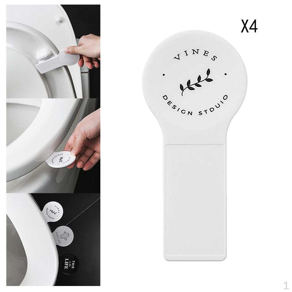 

4x Ручка для унитаза, Избегайте касания