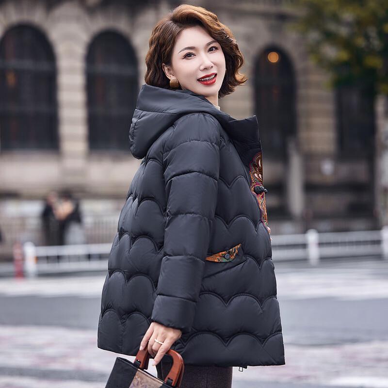 

Стильная женская зимняя куртка с капюшоном Baolianduo 4XL