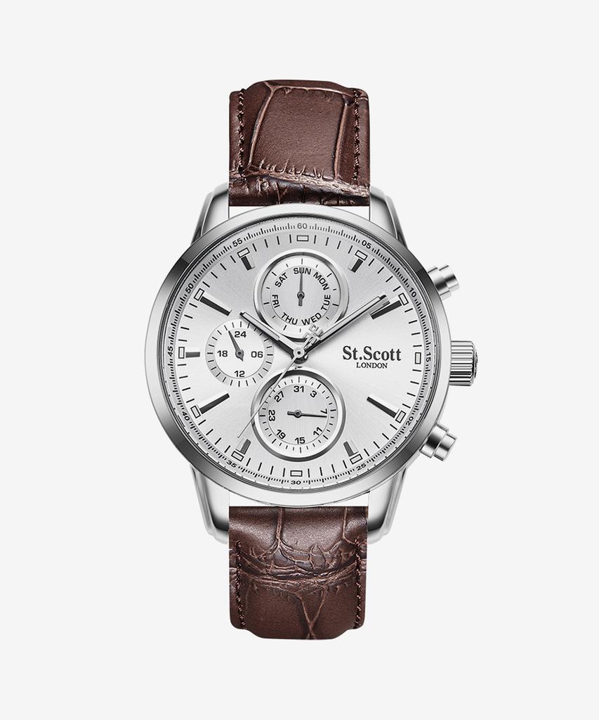 Seinteuseukoteuleondeon Vulcan Multi Leather Watch (Select 1 Of 4) / St2102L