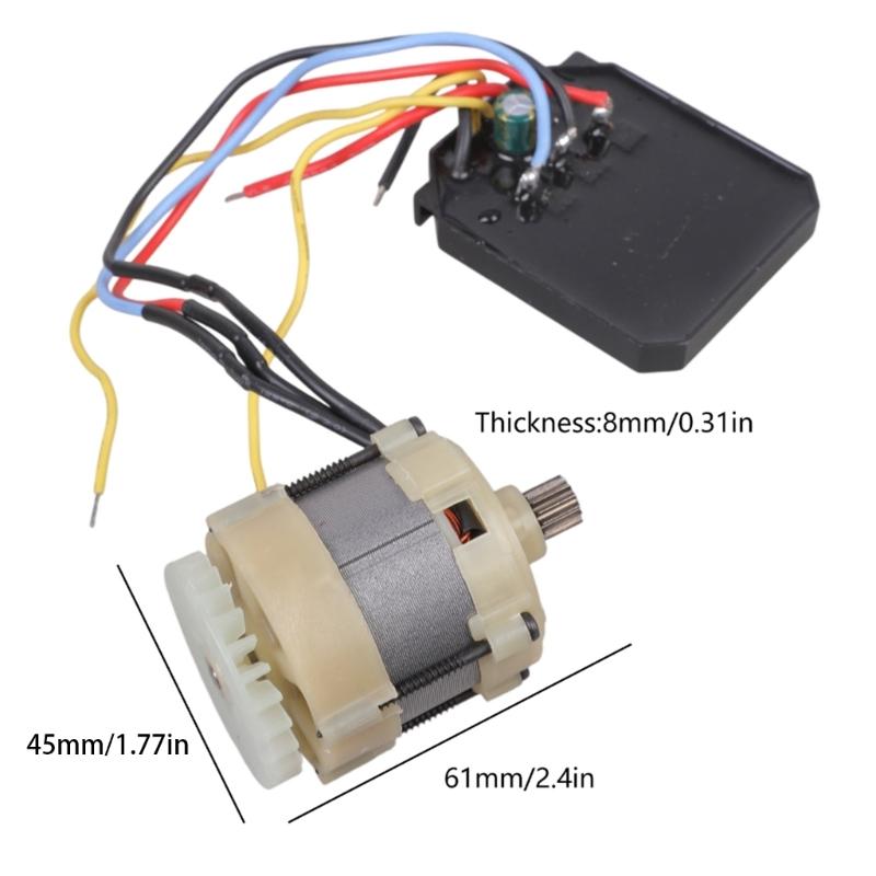 21V Brusless Motor 14 Teeth Electric Motor 8.2mm Gear Diameter Power Tool Accessories 28000RPM Motor