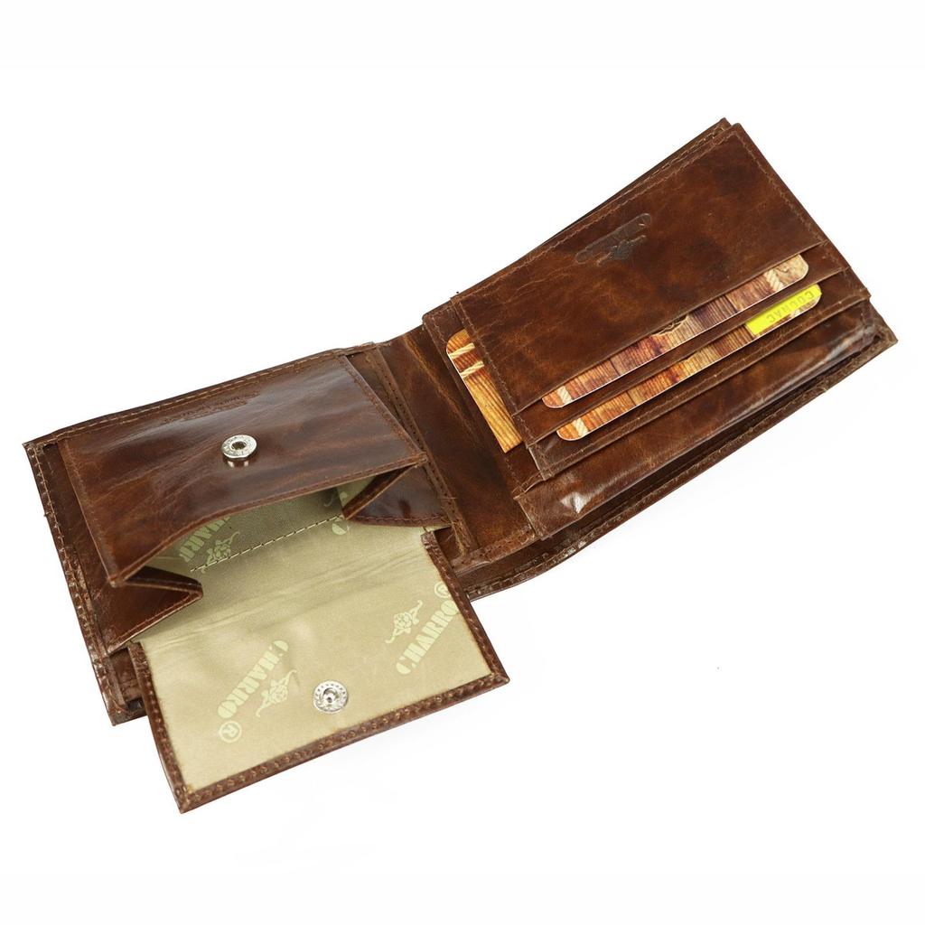 Skórzany męski portfel Charro TRENTO 1123