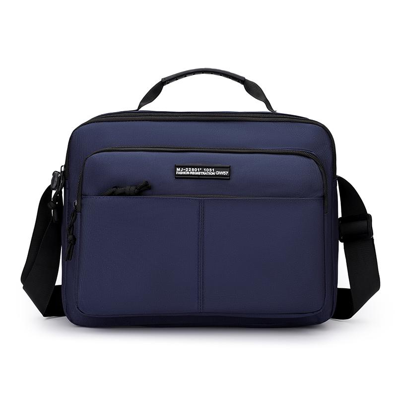 Men's Business Crossbody Shoulder Bag – Large Capacity Waterproof Sling with Multi-Pocket Design for Daily Use