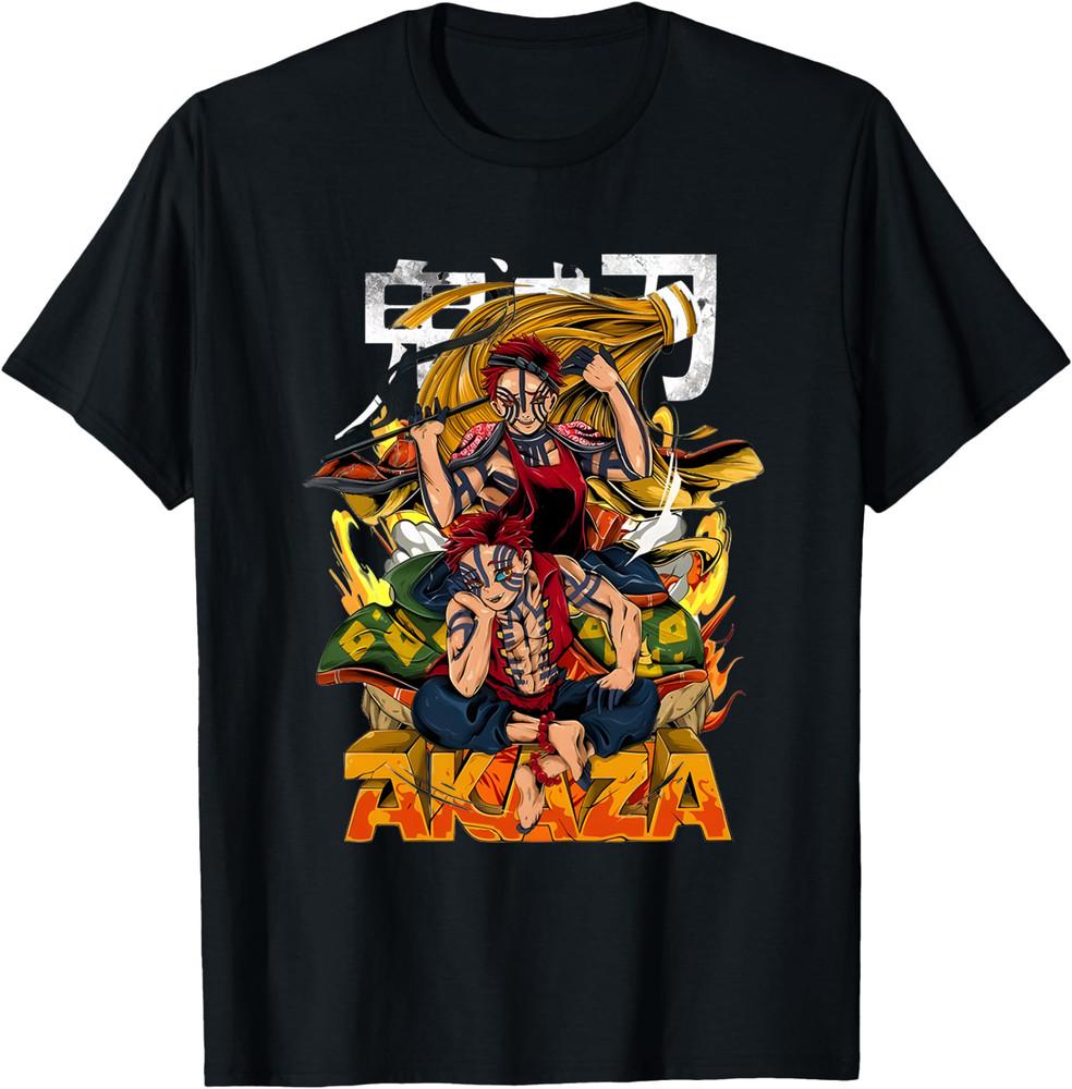 Demon Slayer Infinity Castle T-Shirt, Akaza Movie Shirt, Gift Fan Anime Unisex T-Shirt M