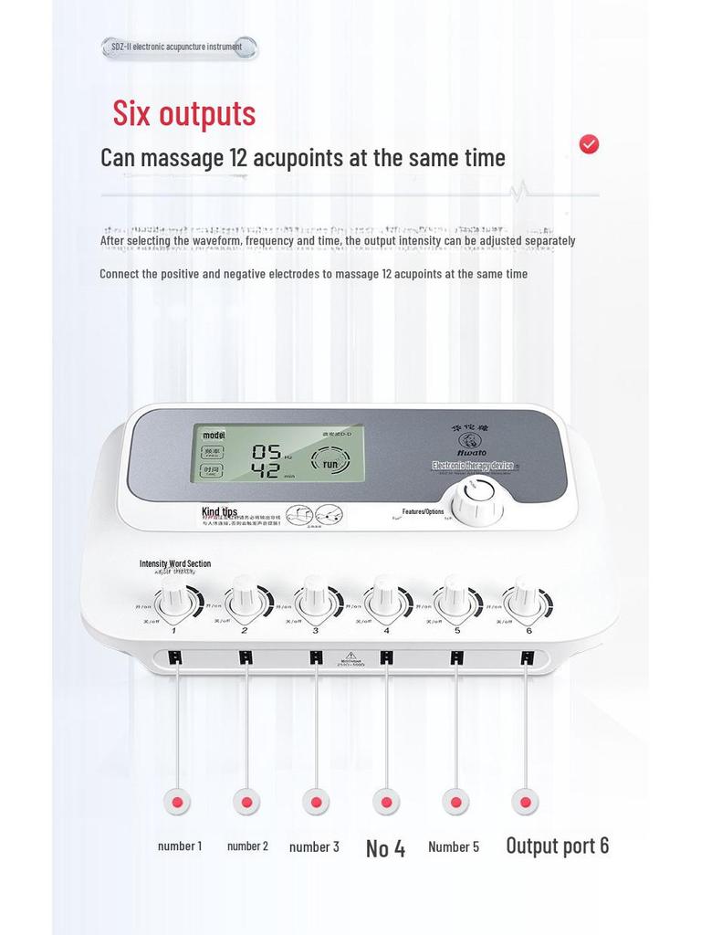 Huatuo SDZ-3 Upgraded Electronic Acupuncture and Pulse Therapy Device