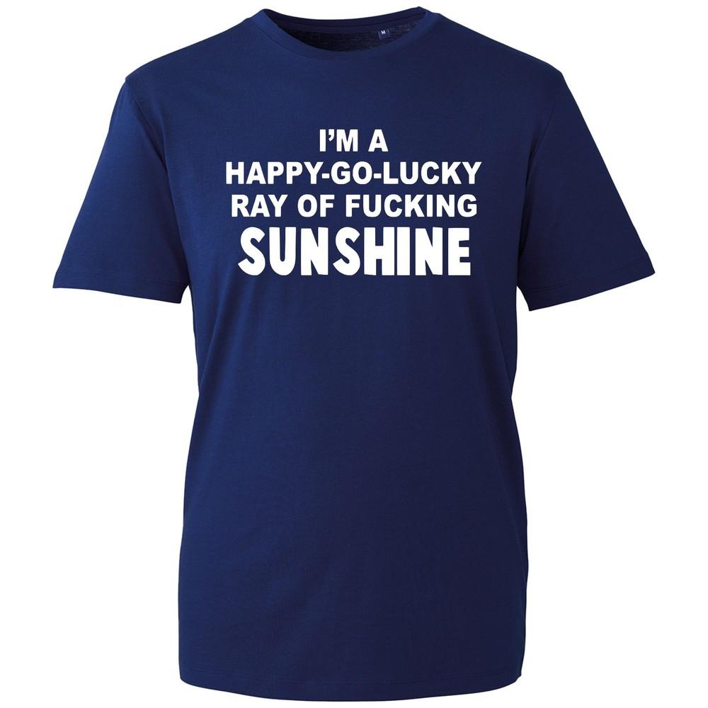 Unisex Sunshine T Shirt Funny Rude Slogan Graphic Tee Novelty Humour Summer Top S