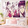 P-Parasyte Tapestry Wall Hanging Shinichi Migi Japanese Horror Seinen Manga Wall Art Bedroom Dorm Living Room Home Decor Fans