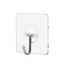 Punch-Free Transparent Adhesive Hook - Strong, Traceless, Waterproof for Bathroom & Kitchen