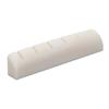 1 Pcs Leftright Guitar Nut Bridge Saddle Nut 6 String Electric Guitar Made Of Real Bone 43X6X9Mm