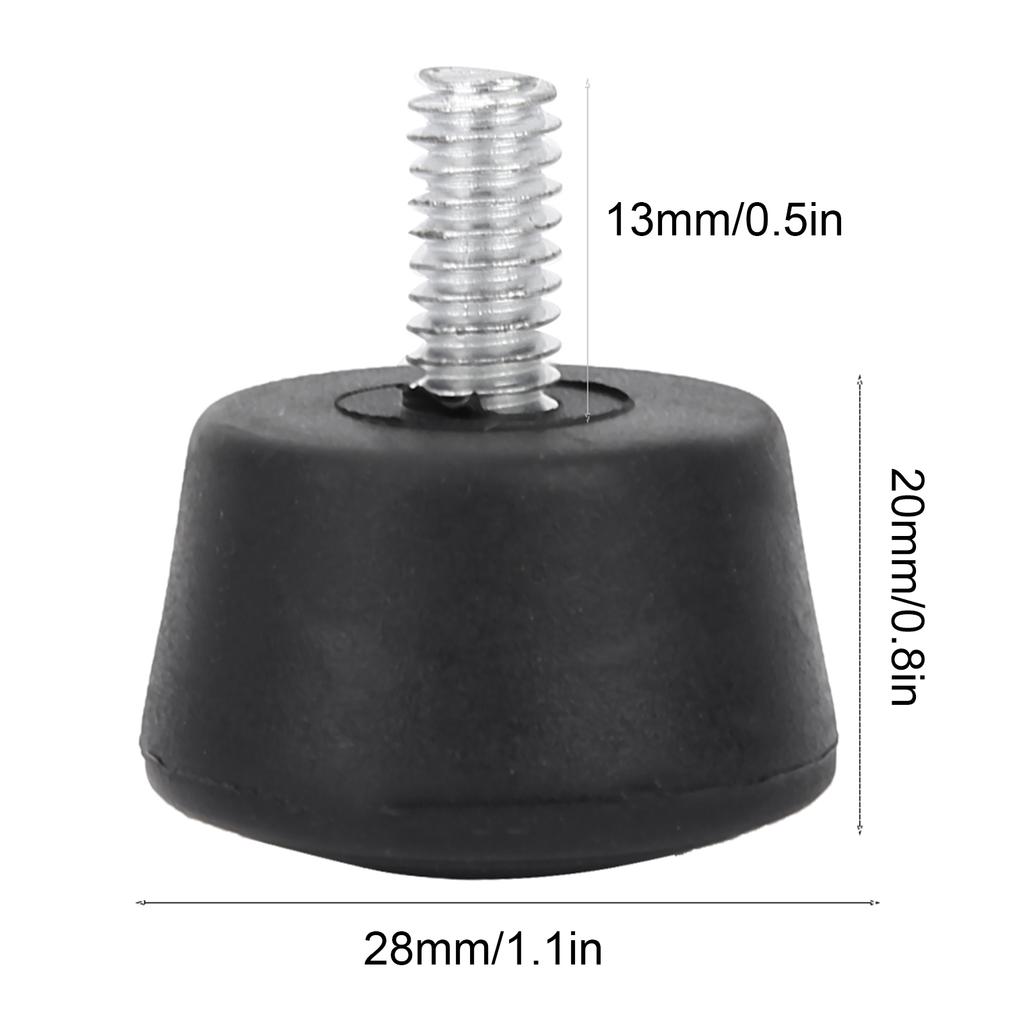 Universal Anti Slip M8 Rubber Foot Pad Photography Accessories for Tripod Monopod