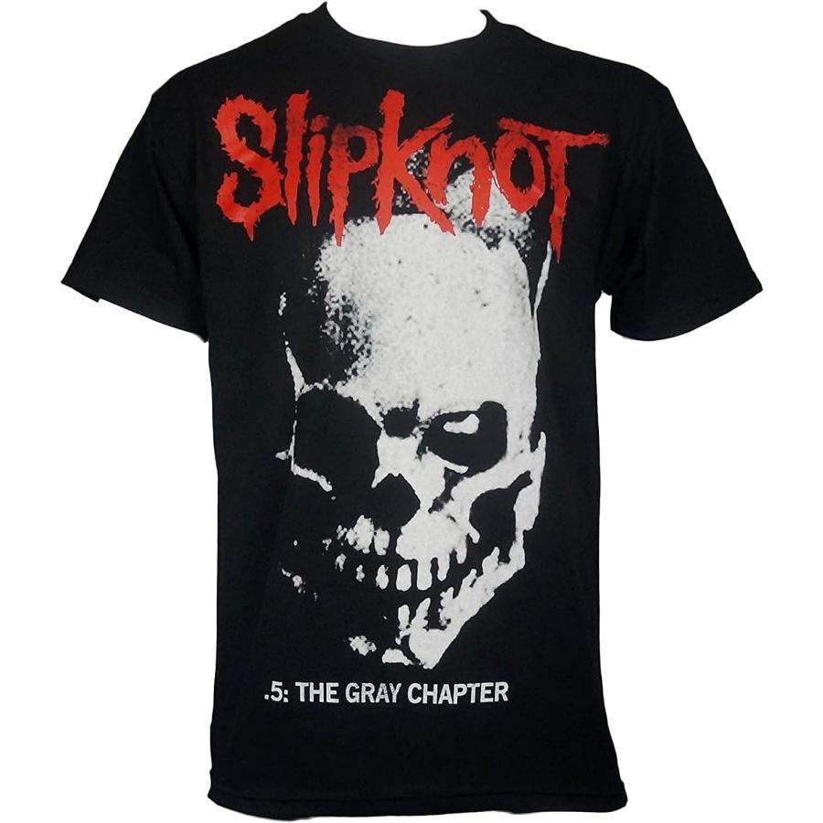 Мужская футболка Slipknot с черепом и tribal Черная S
