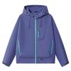 Unisex 7870 Outdoor-Jacke: Winddichter, wasserdichter Kapuzenmantel für Teenager, Männer und Frauen - Perfekt für Bergsteigen im Frühling und Herbst.