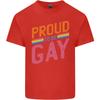 LGBT Pride Awareness Proud To Be Gay Unisexs Light Cotton TShirt