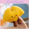 Maple Ginkgo Leaf Plush Toy For Girls Cute Leaf Shaped Stuffed Animal Gift For Decor