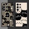 Painting Cat Phone Case for Samsung Galaxy S22 Plus S21 5G S21 FE S24 S25 Ultra S20 S23 Ultra S22 Ultra Cover