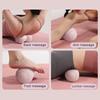 Peanut Massage Ball Deep Tissue Massage Ball Double Ball Trigger Point Ball Multi-Function Fascial Ball for Feet Neck Back